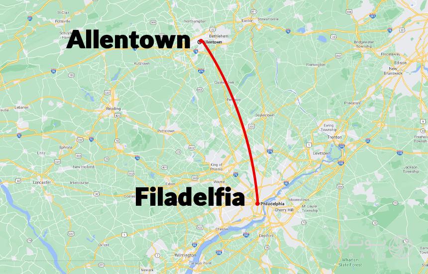 flights from Philadelphia to Allen Town